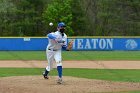 Baseball vs CGA  Wheaton College Baseball vs Coast Guard Academy during game one of the NEWMAC semi-finals playoffs. - (Photo by Keith Nordstrom) : Wheaton, baseball, NEWMAC